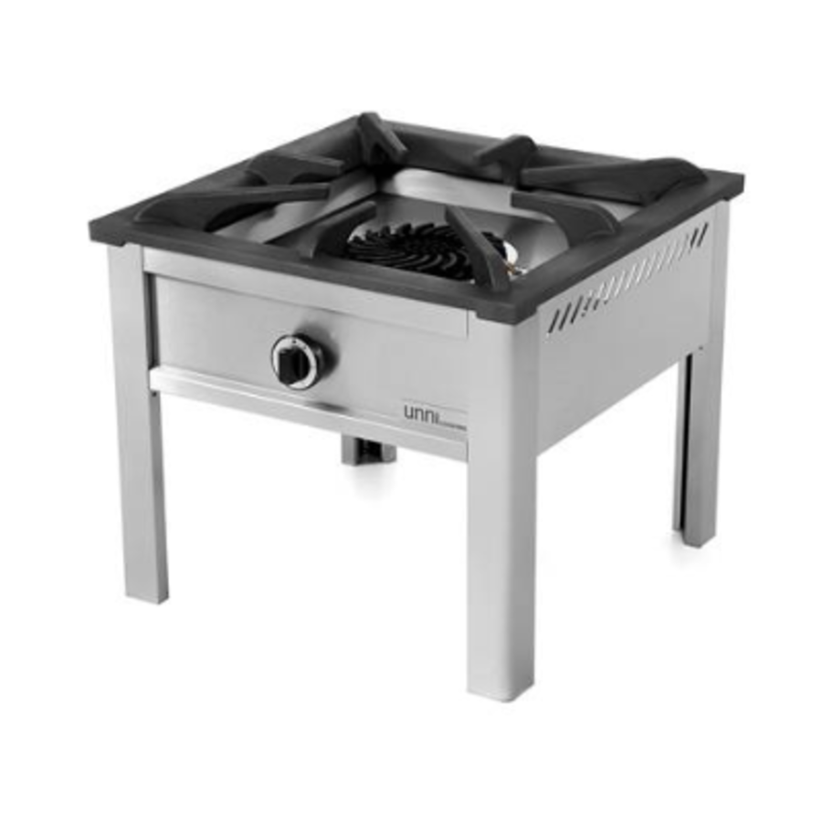 Profi-Gasbrenner Edelstahl | 28 kW | 60(B)x60(T)x60(H)cm