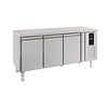 Combisteel Refrigerated workbench | 3 doors | Stainless steel | +2/+8°C | 1795x700x860 | A-label