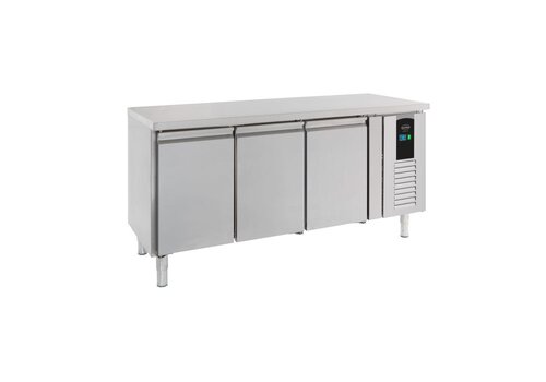  Combisteel Établi réfrigéré | 3 portes | Inox | +2/+8 °C | 1795 x 700 x 860 | Label A 