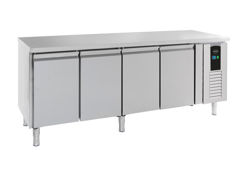  Combisteel refrigerated workbench | 4 doors | stainless steel | +2/+8°C | 2230x700x860 | A label 