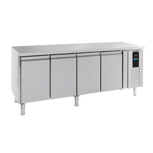  Combisteel refrigerated workbench | 4 doors | stainless steel | +2/+8°C | 2230x700x860 | A label 