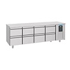 Combisteel koelwerkbank | 8 Laden | RVS | -2/+8°C | 233x700x850 cm | A label