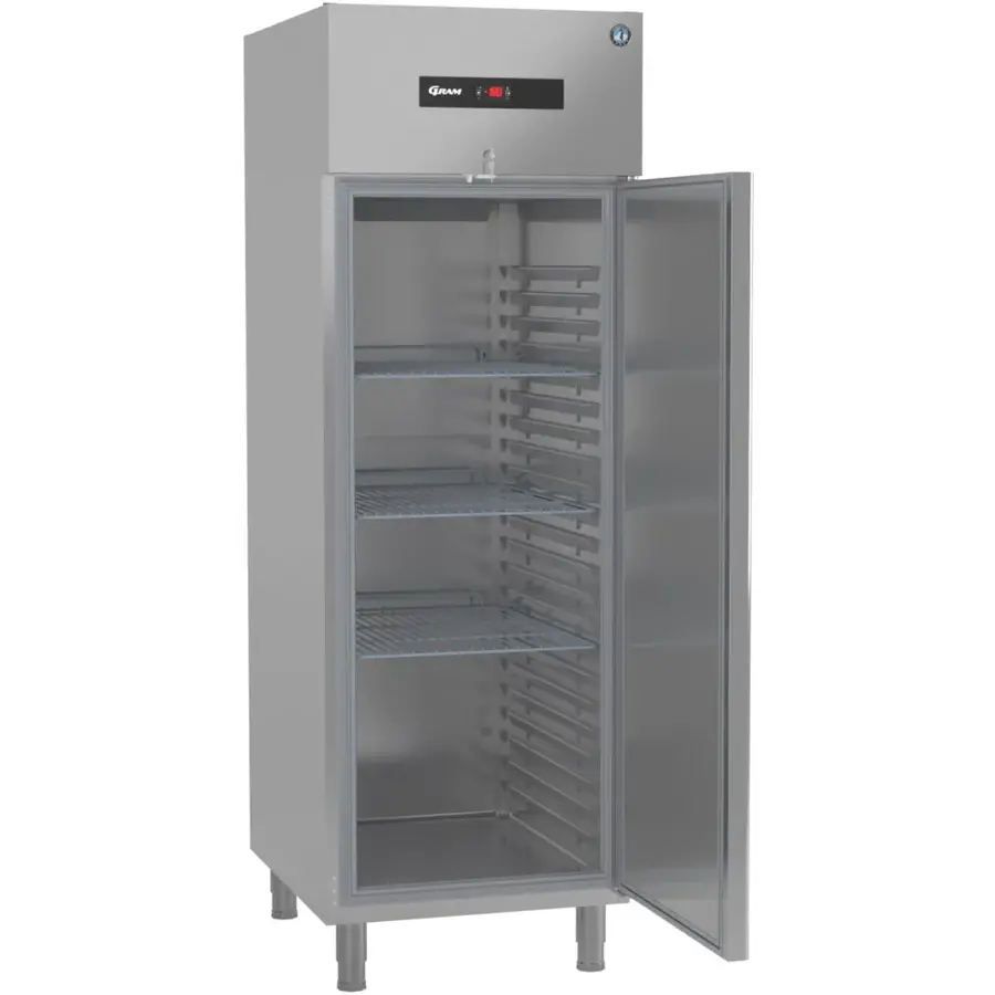 Single-door freezer | stainless steel | -25°C/-12°C | 654x830 x2030