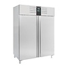 HorecaTraders Refrigerator | Stainless steel | 2 doors | A Label