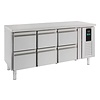 HorecaTraders Horeca Koelwerkbank 700 | 6 laden | B label | 179x70x86 cm