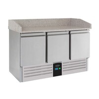 Pizzawerkbank | 3 deurs | Verdamper | A Label | 140x70x102 cm