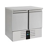 HorecaTraders Horeca Koelwerkbank | 2 deuren | A+ Label | 90x70x87 cm