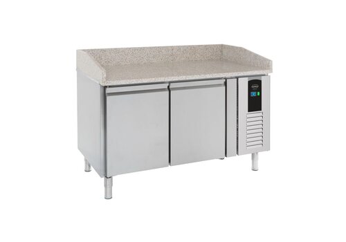  HorecaTraders Pizza workbench | 2 doors | 151x80x100 | A Label 