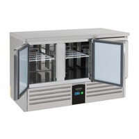 Refrigerated workbench | 3 doors | A Label | 137x70x85cm