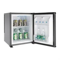 Minibar réfrigéré noir | Réfrigérateur de bar d'hôtel | 30 litres