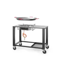 Edelstahl Paellapfanne Fiesta XL | 1180x810x (H) 1000mm