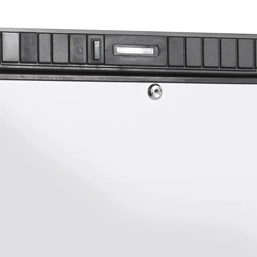 Weiße Kühlbox | 190 l | +2 bis +10 °C | 595 x 640 x 1315 mm