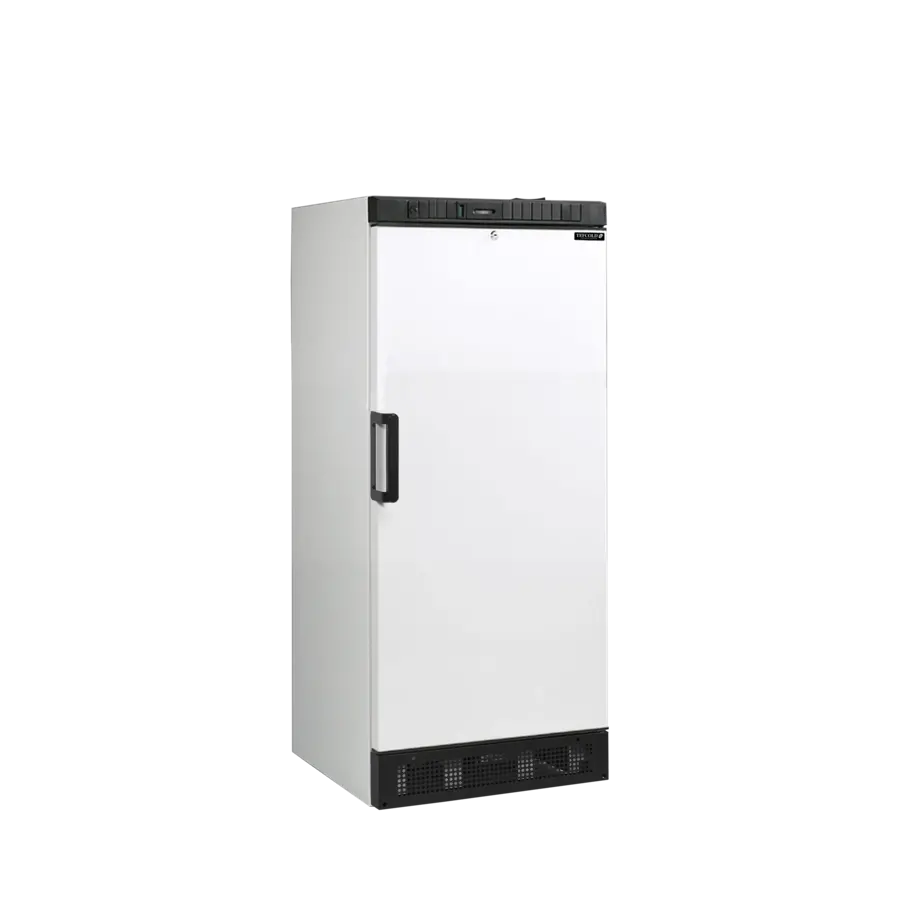 Weiße Kühlbox | 190 l | +2 bis +10 °C | 595 x 640 x 1315 mm