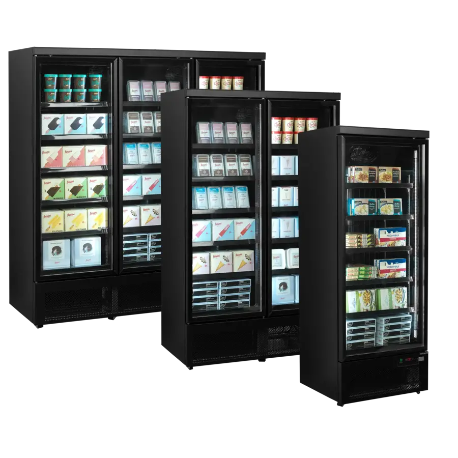 Display freezer Atom Maxi F1DBB | -18 to -22 °C | 63 x 50 x 153 cm