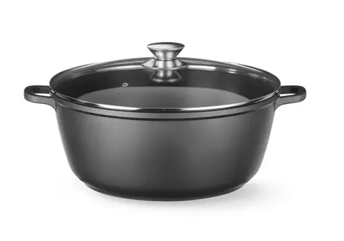  HorecaTraders Non-stick frying pan | black | 36x29x(h)12 cm 