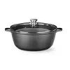 HorecaTraders Non-stick frying pan | black | 42x33x(h)70 cm