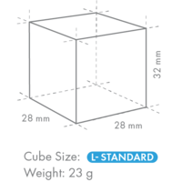 ijsblokjes machine | 125 kg/24u | 560 x700x880(h) mm