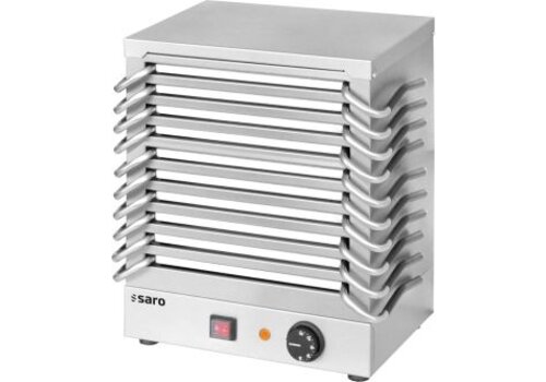 Bartscher Rechaud with 10 plates | 0 / +150 °C | W 365 x D 245 x H 440 mm 
