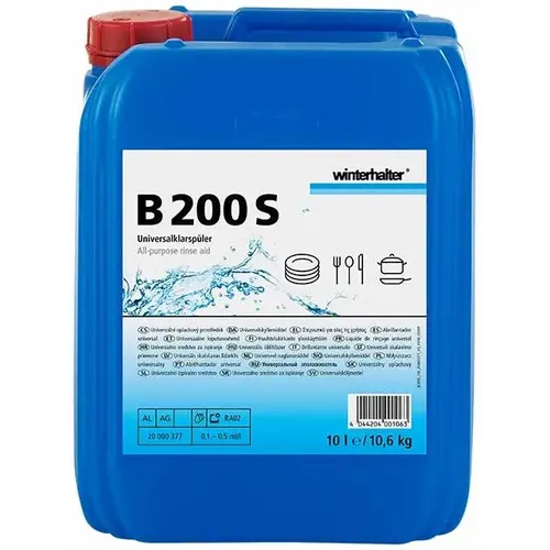  Winterhalter Rinse aid | B 200S | 10 Liters 