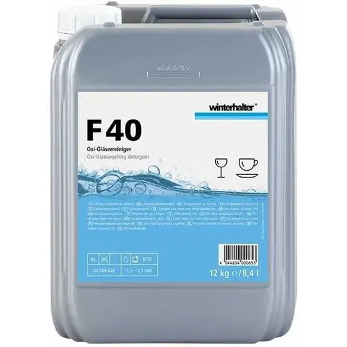  HorecaTraders Winterhalter F 40 cleaning agent 12 kg 