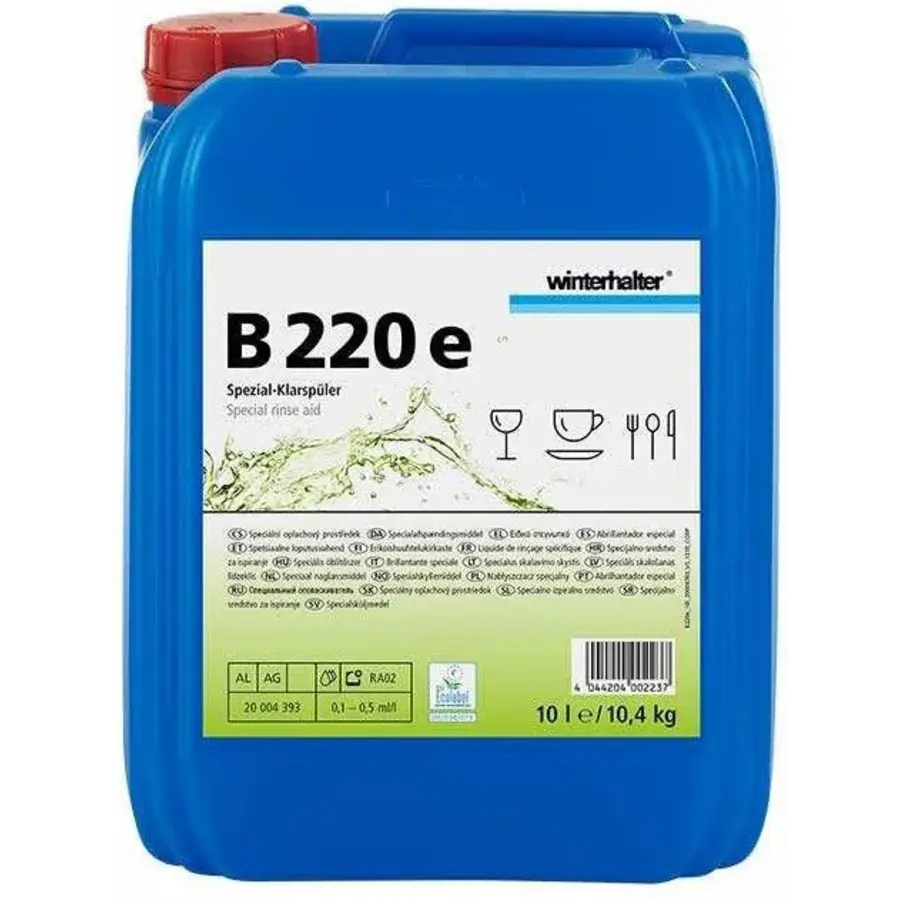 B 220 E liquide de rinçage | 10 litres