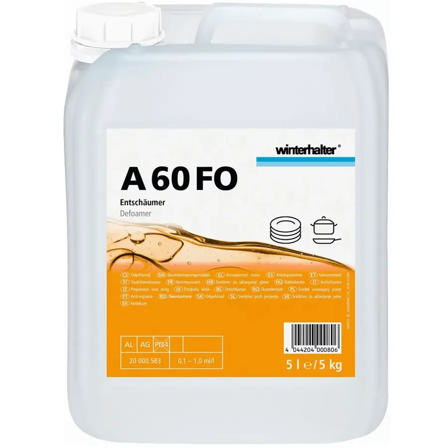 Winterhalter A 60 FO defoamer 5 liters