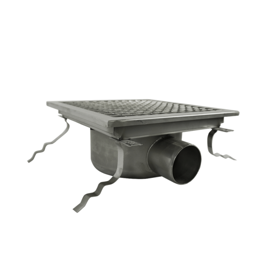 Floor drain stainless steel 30 x 30 x 19.5 cm