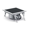 Combisteel Siphon de sol en acier inoxydable 30 x 30 x 19,5 cm