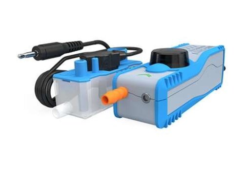  HorecaTraders Kondenswasserpumpe mit Doppelspannung - mit Reservoir und Alarm - 105 x 37 x 40 mm 