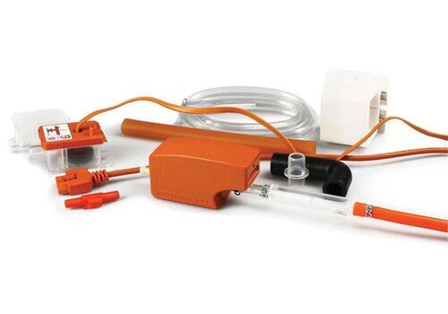  HorecaTraders Leise orange Kondensatpumpe - 116x39x80mm 