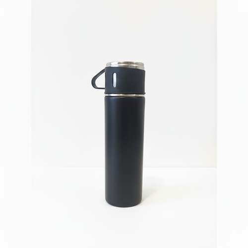  Thermosfles 1 Liter Zwart OUTLET 