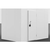 Serrure à manivelle rotative 60 mm | Plastique | Ouverture intérieure | Portes gauche/droite