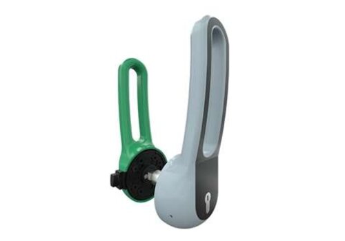  HorecaTraders Serrure à manivelle rotative 60 mm | Plastique | Ouverture interne | Gauche/Droite 
