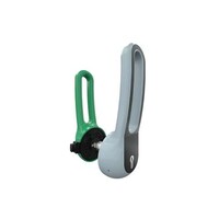 Serrure à poignée rotative 100 mm | Plastique | Ouverture intérieure | Gauche/Droite