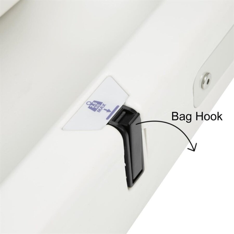 Wickeltisch horizontal | 12,4 (H) x 49,6 (B) x 80,7 (L) cm