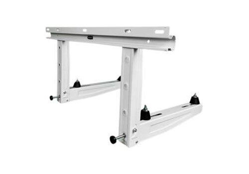  HorecaTraders Muurkonzole gelakt met traverse | 420x375x800mm | 70+70kg 