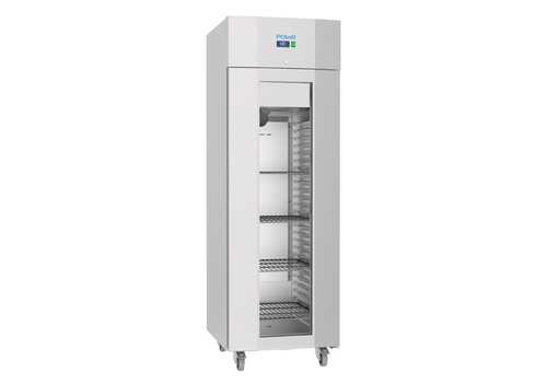  Polar U-Serie Energiezuinige RVS Display Koelkast 1-Deurs 700L – Professioneel, GN-Compatibel 