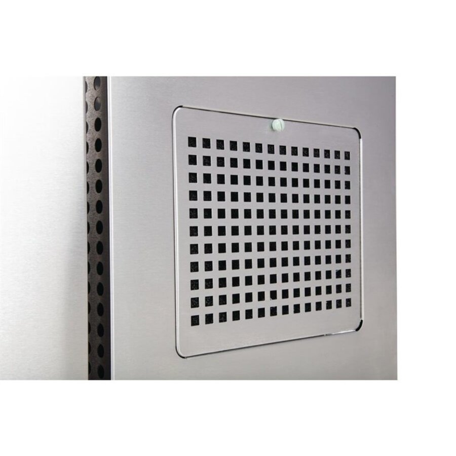 U-Series 2-Door Prep Refrigerator 428L Stainless Steel Granite Countertop