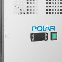 U-Serie 3-türiger Vorbereitungskühlschrank 634 l, Edelstahl-Arbeitsplatte