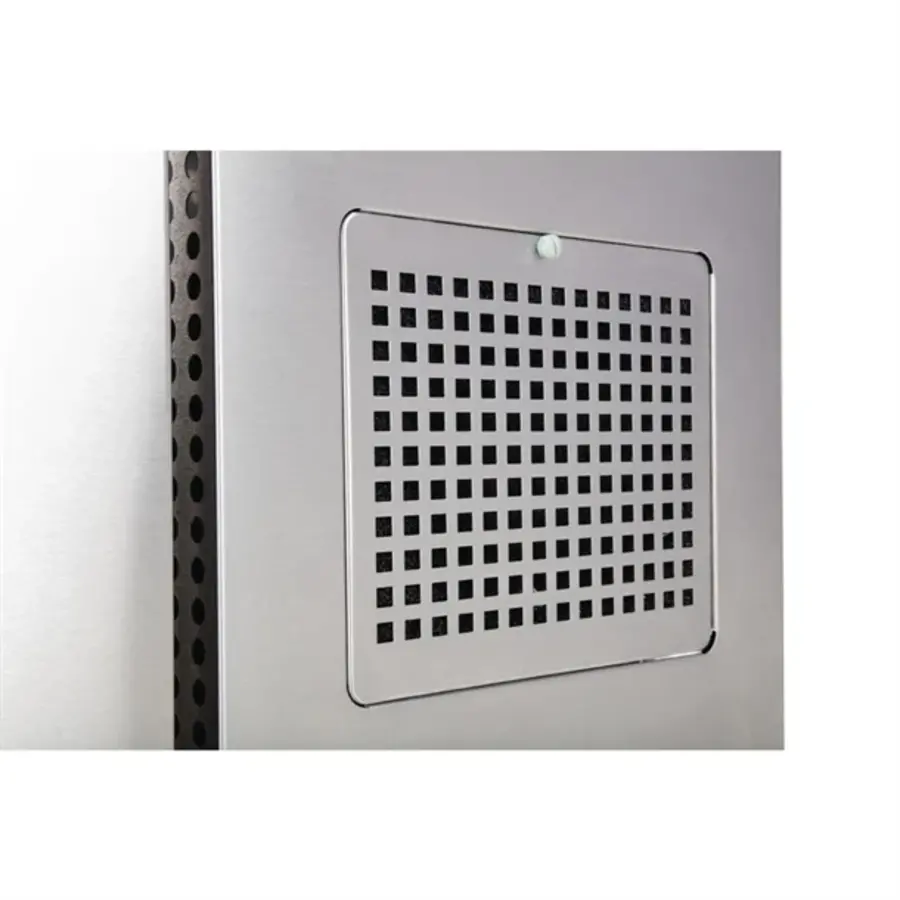 U-Serie 3 Deurs Koelwerkbank 417L RVS 1795mm Met Opstand