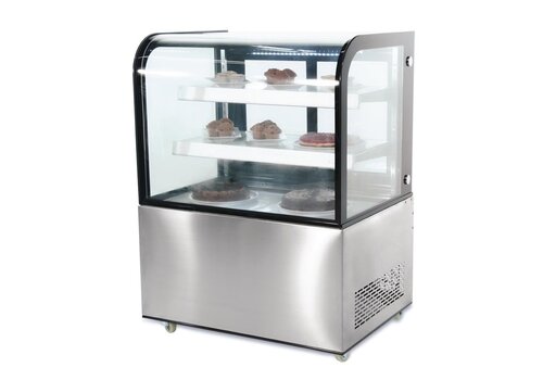  Polar G-Series Delicatessen Display Refrigerator 270L Stainless Steel Glass 91cm 