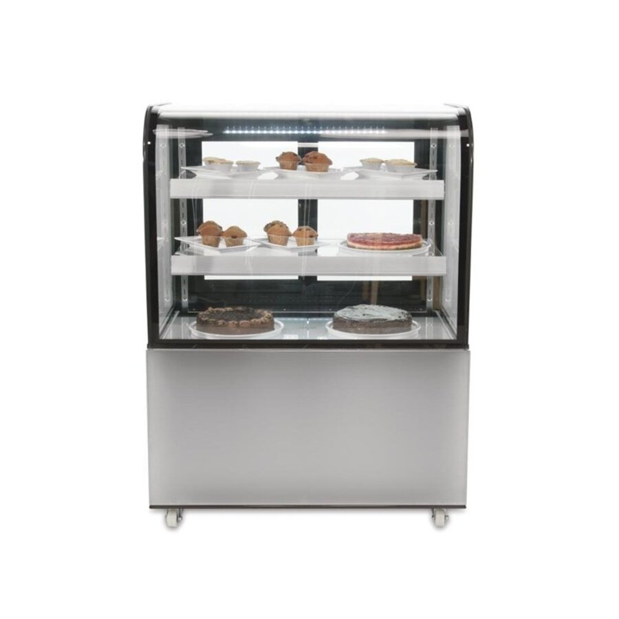 G-Series Delicatessen Display Refrigerator 270L Stainless Steel Glass 91cm