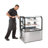 G-Series Delicatessen Display Refrigerator 270L Stainless Steel Glass 91cm