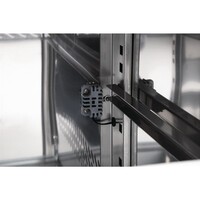 U-Series 3-Door Refrigerated Workbench 417L Stainless Steel 1795mm With Upstand