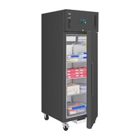 G-Series Freezer Black Upright 600L 680mm Wide