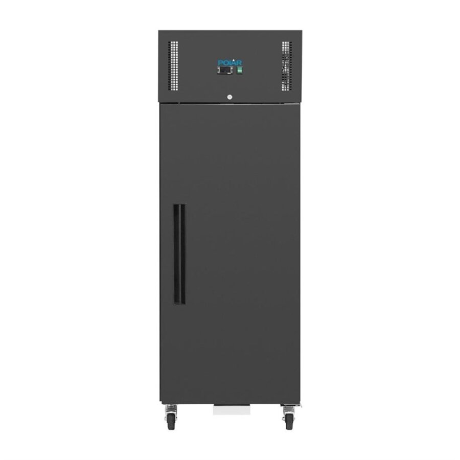 G-Series Freezer Black Upright 600L 680mm Wide