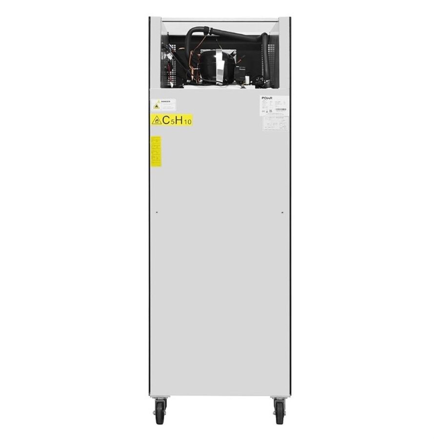 G-Series Freezer Black Upright 600L 680mm Wide