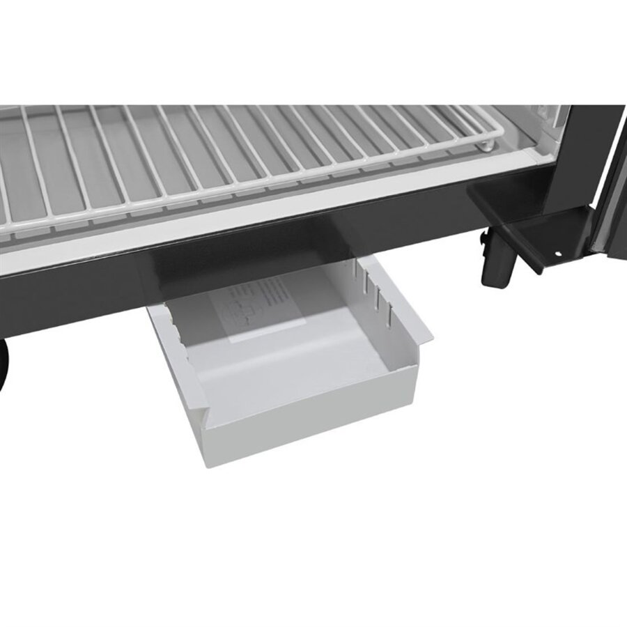 G-Series Freezer Black Upright 600L 680mm Wide