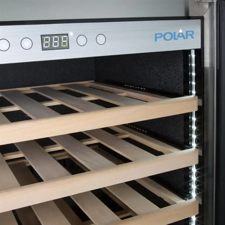 Weinkühlschrank mit zwei Temperaturzonen | 109 Flaschen | 320 l | 157,5 (H) x 59,5 (B) x 62,1 (T) cm