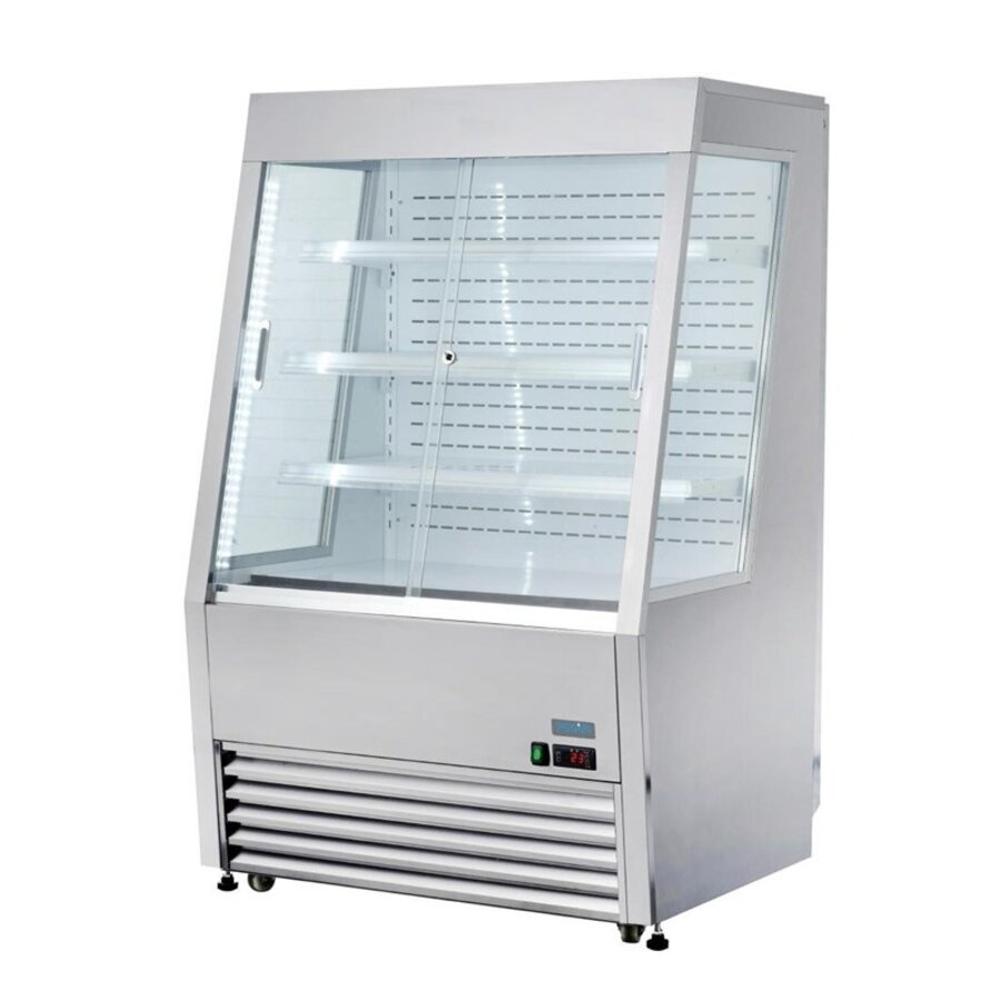 G-Series Multideck Refrigerated Display Case 390L Glass Sliding Doors